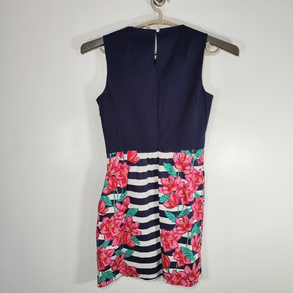 Vineyard Vines Magnolia Striped Dress Size 4 - Picture 2 of 5